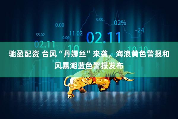 驰盈配资 台风“丹娜丝”来袭，海浪黄色警报和风暴潮蓝色警报发布