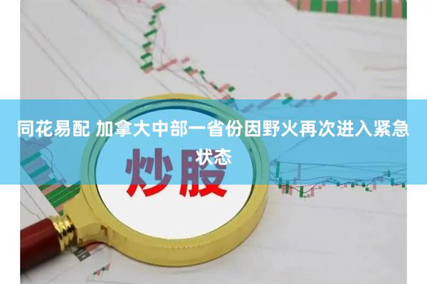 同花易配 加拿大中部一省份因野火再次进入紧急状态